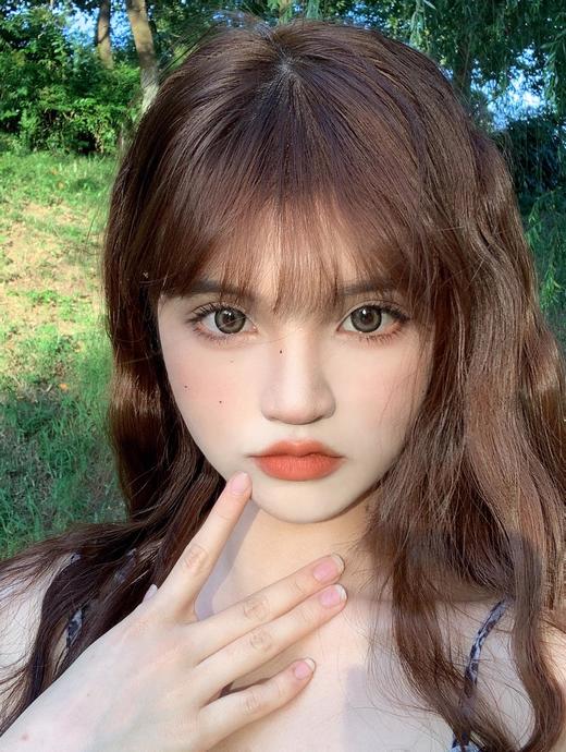 hushlens  年抛 南瓜麻薯棕「082」 商品图4