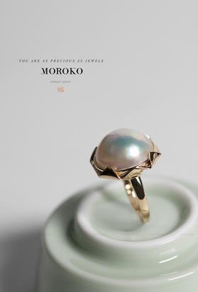 铸菱 | 马贝珍珠·戒指