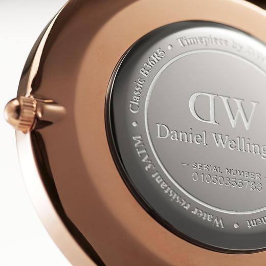 7350068240935 丹尼尔惠灵顿DANIEL WELLINGTON DW 36mm经典商务英伦绅士风牛皮表带石英表女男 DW00100039 商品图2