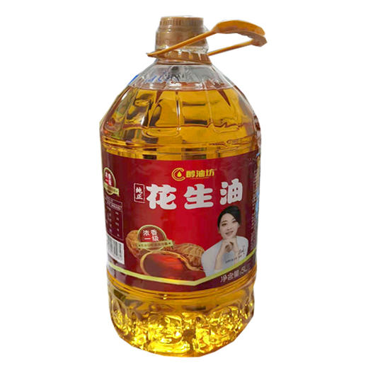 【92.9元/桶】醇油坊纯正花生油5L（0102123） 商品图0