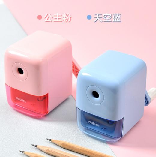 【削笔刀】得力71158学生手摇铅笔卷笔刀 商品图1