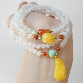 白月光多圈手串