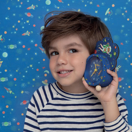 DJECO小闹钟/夜视闹钟，让时间的承载物充满美 商品图0