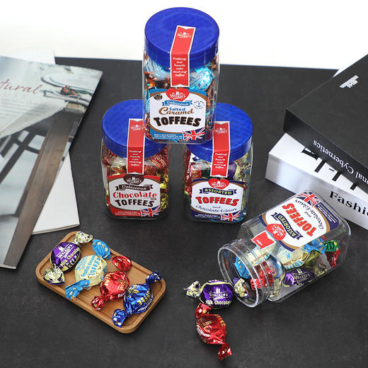 英国沃尔克斯系列太妃糖130g 什锦味/黑巧克力味/海盐焦糖味 婚礼喜糖推荐 060009/060040/060046 商品图1