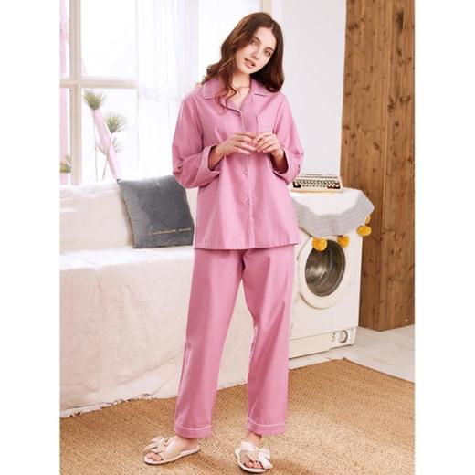 3楼 美标复古刺绣工艺全棉家居服83311 商品图2