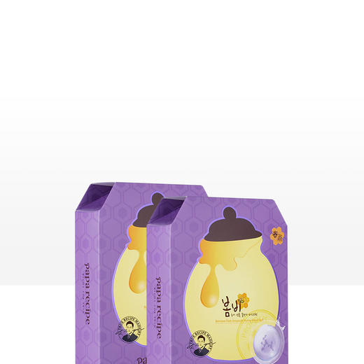 HG 春雨紫蜂蜜补水舒缓面膜6片 商品图1