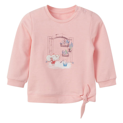 丽婴房-童衣类（秋）E1上衣\背心式上衣浅粉 商品图0