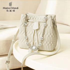 真皮包包女高级感2021新款潮百搭时尚大容量单肩斜挎水桶包