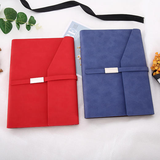 【笔记本】商务A5三折活页笔记本记事本复古 商品图2
