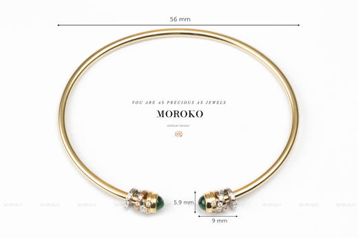 堇年·三色环绕 |  手镯 商品图3