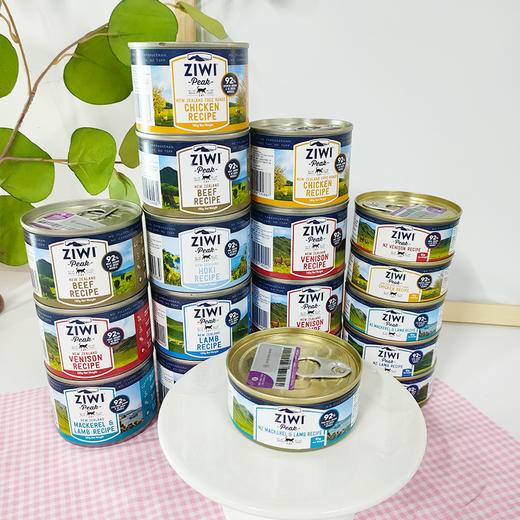 ZiwiPeak 新西兰 猫罐头 天然无谷 主食罐头 85g/185g 商品图7