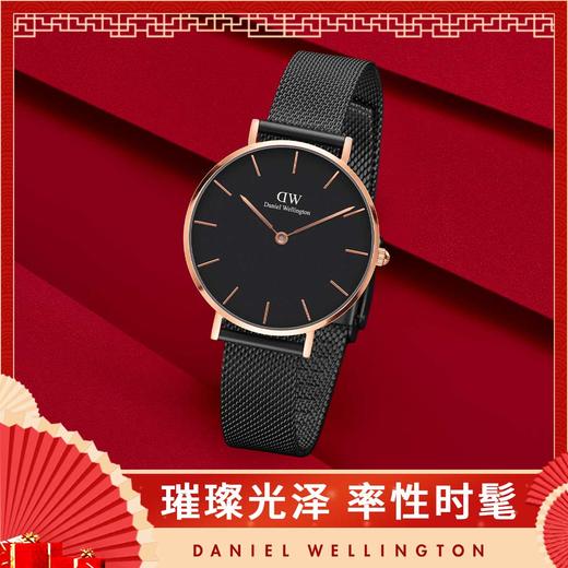 7350068246319 丹尼尔惠灵顿DANIEL WELLINGTON DW 32mm端庄文雅轻奢金属编织表带石英表女士 DW00100201 商品图0