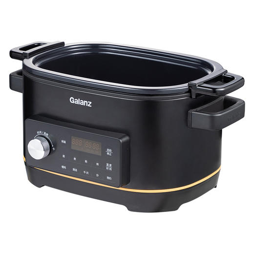 格兰仕黑金刚 多功能锅 多用途料理锅 不粘加深 家用电煎锅电炒锅电烧烤锅电火锅 WMC5001A 商品图5