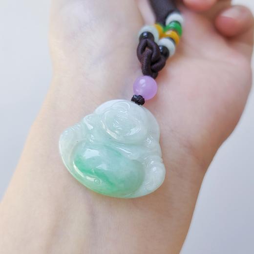 翡翠佛项链 商品图1