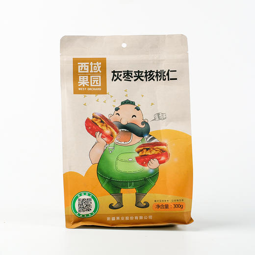 【喀什扶贫】西域果园灰枣夹核桃300g 商品图1