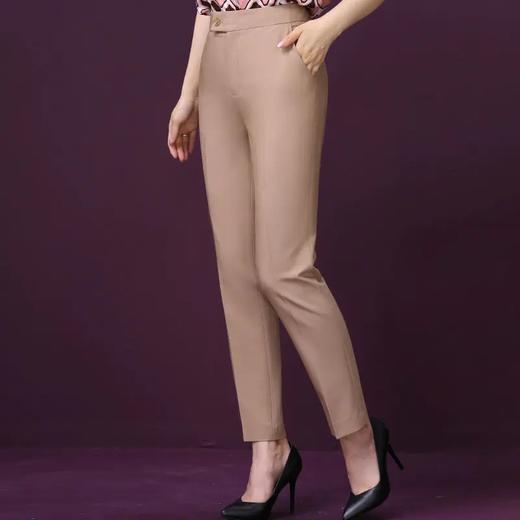 WXY-W-XL-1805秋装新款小西装外套高腰垂感九分裤两件套 商品图2