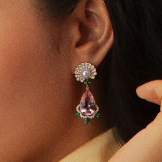 LUCINE高级珠宝｜维纳斯宝石耳坠 商品图2