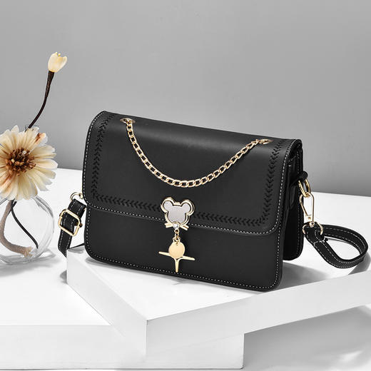 【服饰鞋包】小清新时尚单肩包少女小方包 商品图2