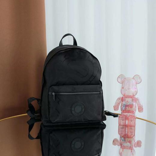 价值9700 数量稀少！bur黑色提花双肩背包 30/42/15cm 低调实用 大容量 上学/工作/旅行/出差都适用！保真款 配防尘袋 预售 商品图0