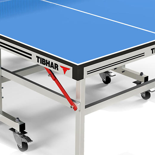挺拔Tibhar 9822 分体轮式乒乓球台球桌 国际乒联认证比赛用台 商品图3