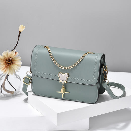 【服饰鞋包】小清新时尚单肩包少女小方包 商品图1