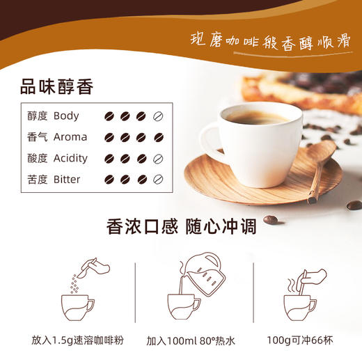 【吃好早餐】100g格兰特经典咖啡（速溶）德国原装进口瓶装 商品图1