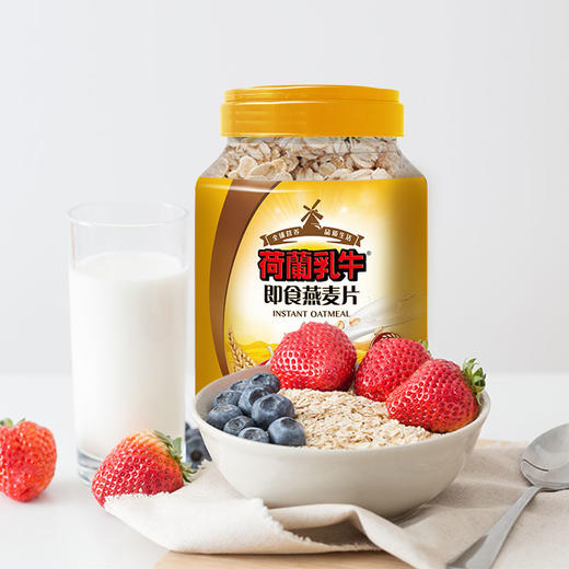 SY21-1版荷兰乳牛即食燕麦片-1000g桶装 商品图6