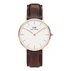 7350068240935 丹尼尔惠灵顿DANIEL WELLINGTON DW 36mm经典商务英伦绅士风牛皮表带石英表女男 DW00100039 商品缩略图0