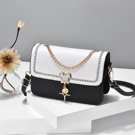 【服饰鞋包】小清新时尚单肩包少女小方包 商品图3