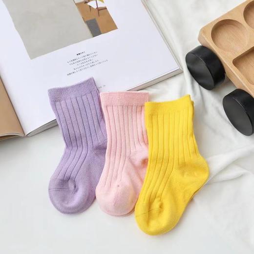 Joanna Lonng儿童舒适透气坑条短袜 商品图4