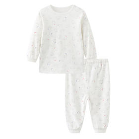 丽婴房-内衣类（秋）E1套装乳白