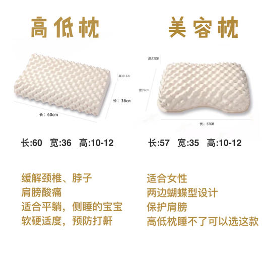 Royal latex泰国皇家乳胶枕 原装进口 天然橡胶保护颈椎辅助睡眠 商品图2