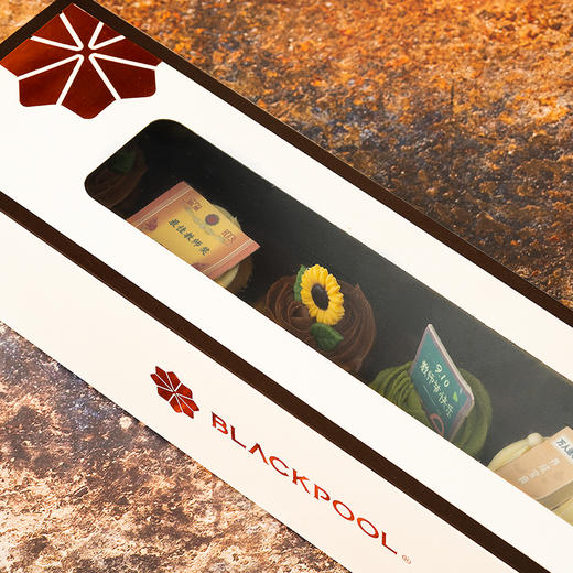 【教师节·天天向上Cup cake】杯子蛋糕，精致欢聚礼盒 4种口味 6个装/12个装 商品图8