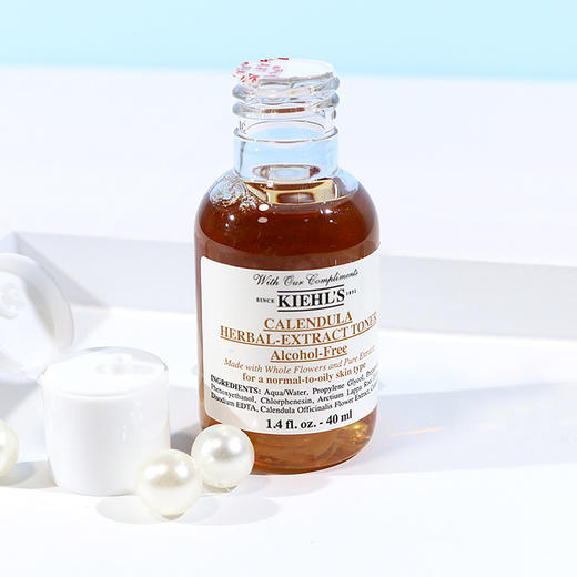 Kiehl's/科颜氏金盏花爽肤水植物精华水控油抗痘收缩毛孔40ml/75ml 商品图3