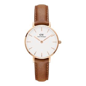 7350068246821 丹尼尔惠灵顿DANIEL WELLINGTON 特卖直降|DW 28MM经典商务复古棕皮表带石英表女士 DW00100228