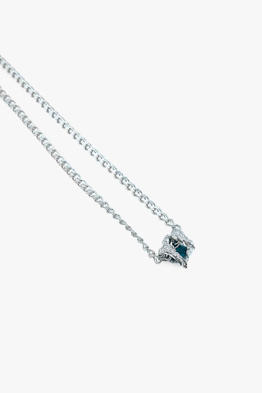 21AW TABOO｜愚人船 拍浪系列 - 青苔绿滴胶吊坠项链 商品图1