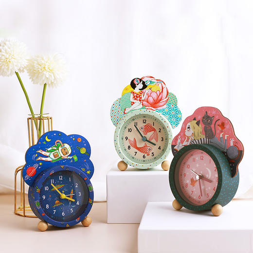 DJECO小闹钟/夜视闹钟，让时间的承载物充满美 商品图3