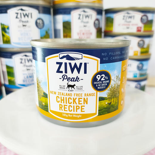 ZiwiPeak 新西兰 猫罐头 天然无谷 主食罐头 85g/185g 商品图2