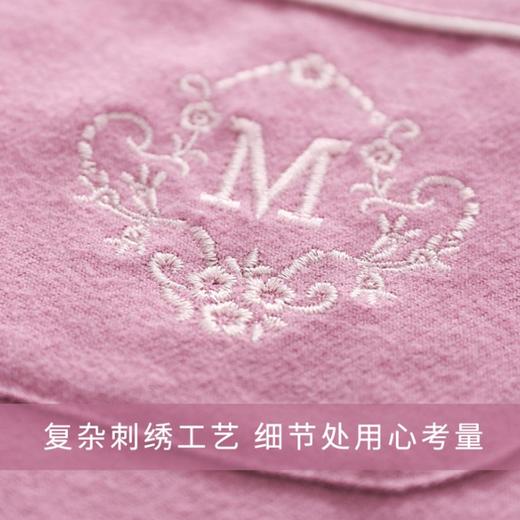 3楼 美标复古刺绣工艺全棉家居服83311 商品图5