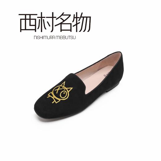 西村名物2021秋季新款时尚休闲单鞋X21CE34741 商品图5