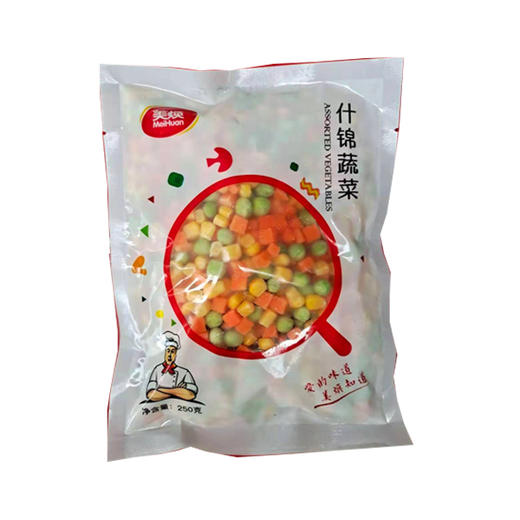 【9.9元2袋】美焕什锦蔬菜/甜玉米粒250g（0803757/0803758） 商品图0