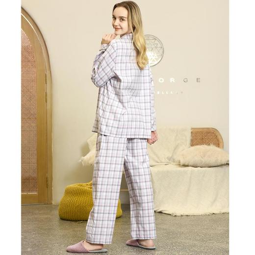 3楼 美标纯棉可爱格纹家居服89026 商品图3