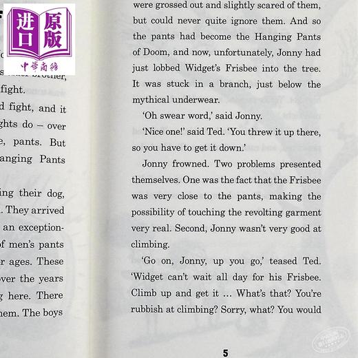 【中商原版】奇思妙想一家人1-3套装共3册 儿童初级章节书 插图图画小说文学 幽默搞笑故事 平装 英文原版 进口图书 7-12岁 商品图4