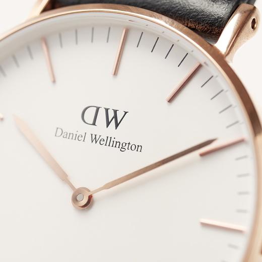 7350068240409 丹尼尔惠灵顿DANIEL WELLINGTON DW 36mm经典商务英伦绅士风牛皮表带石英表男女 DW00100036【无电】 商品图2