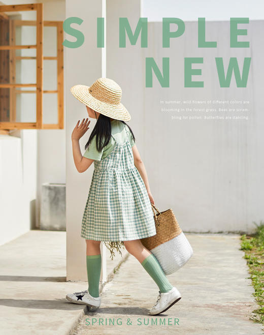 Joanna Lonng儿童舒适透气坑条中筒袜 商品图4