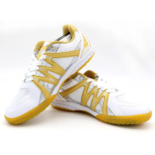 Butterfly蝴蝶乒乓球鞋LEZOLINE-9-11专业运动鞋透气防滑男女同款白金色 商品图0