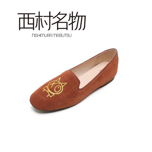 西村名物2021秋季新款时尚休闲单鞋X21CE34741 商品图4