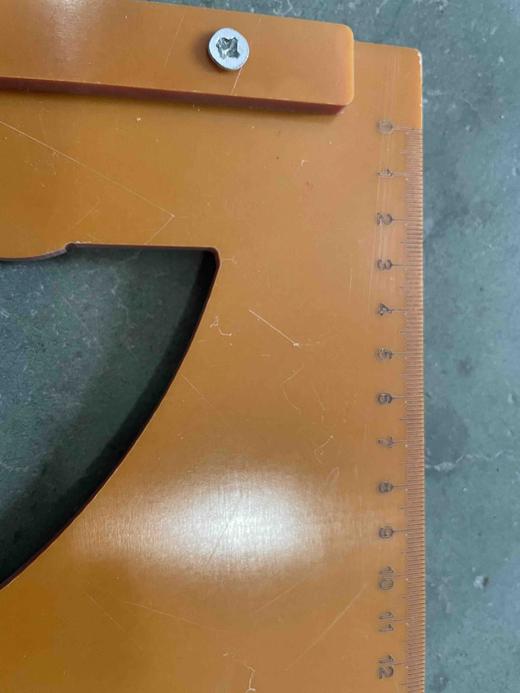 【货号02451】木工三角尺电木直角尺靠山尺拐尺木工专用高精度 商品图5