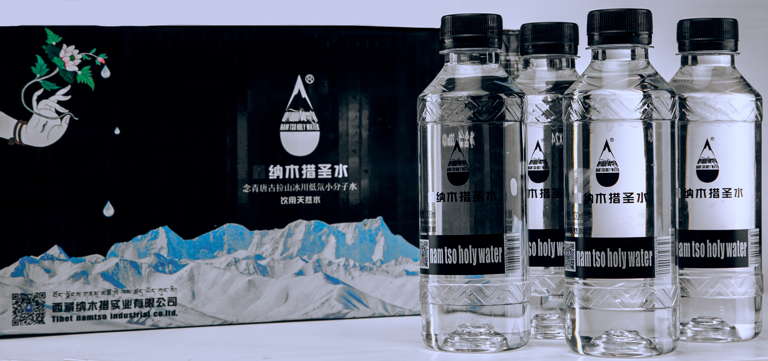 鑫纳木措 天然饮用水圣水整箱 西藏