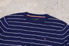 薄款 条纹纯棉 胸前刺绣 圆领毛衣/针织衫 T-1087 商品缩略图8